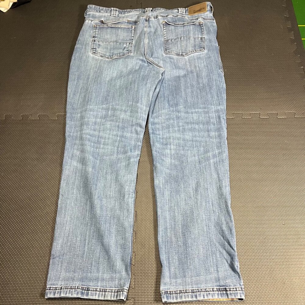 Duluth Ballroom Double Flex Relaxed Fit Jeans 42x32 Light Wash Made In Indonesia - Picture 2 of 6
